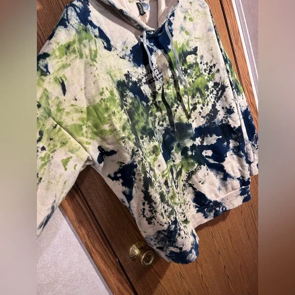 Billie Eilish Splatter Paint Personalized Hoodie - Picture 4 of 6